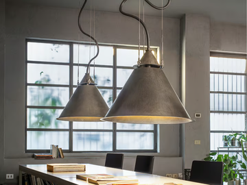 CALÀ - LED steel pendant lamp by Aldo Bernardi - view 2